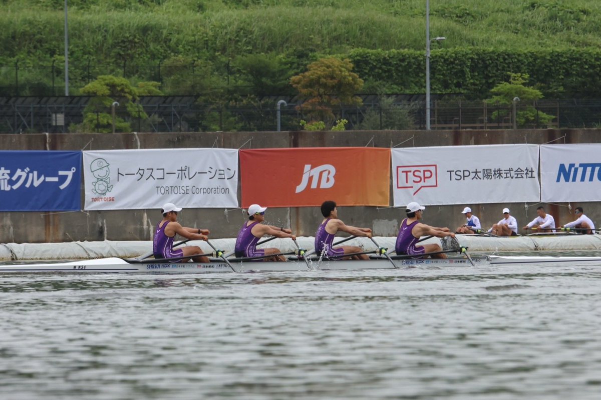 meiji_rowing's tweet photo. ▶︎男子シングルスカル　D決勝5着
▶︎男子ペア   4位
▶︎男子クォドルプル　4位
▶︎男子舵手付きフォア   C決勝4着 https://t.co/T39LXdFvR4