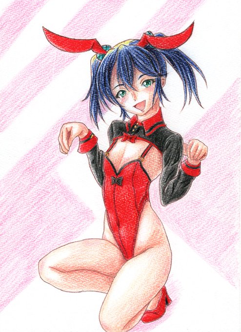 #刺さる人に届け一次創作祭り #過去絵 ウチの娘です