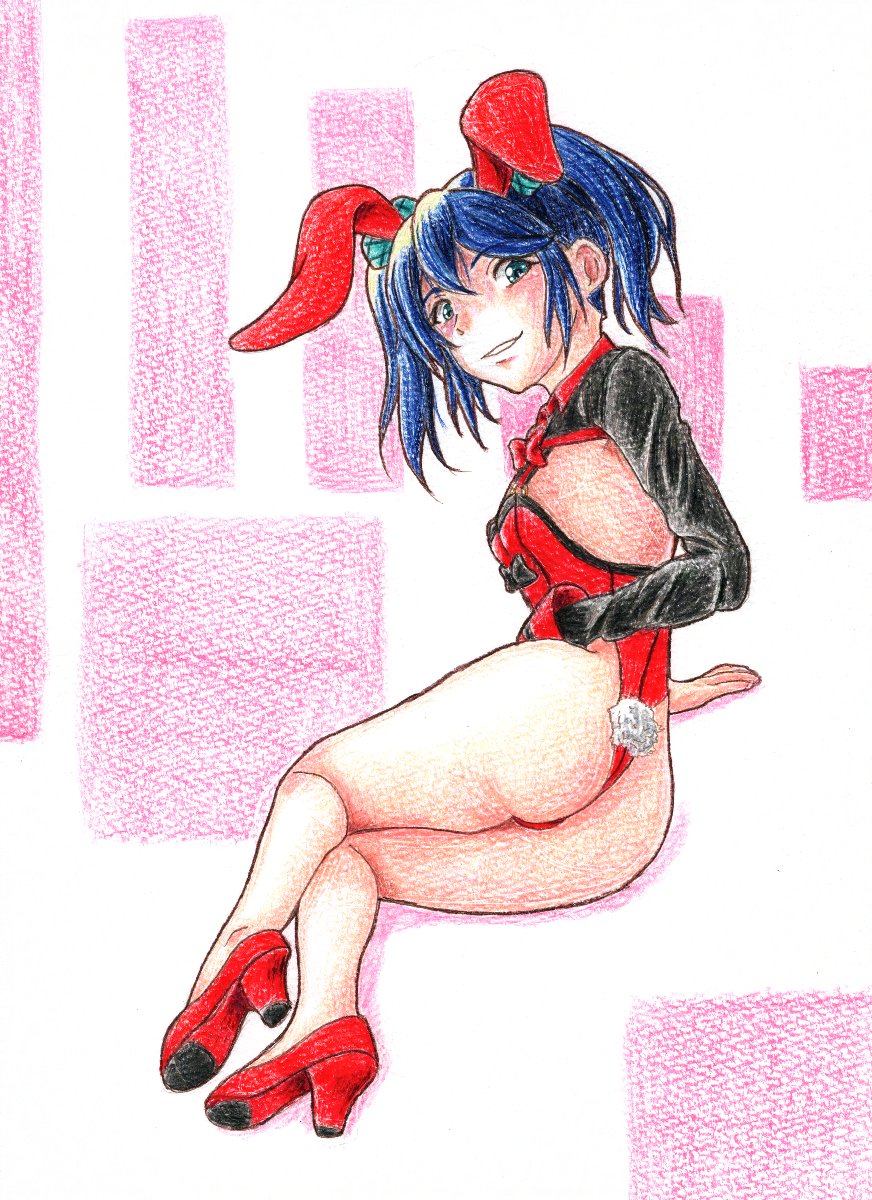 #刺さる人に届け一次創作祭り 
#過去絵 
ウチの娘です 