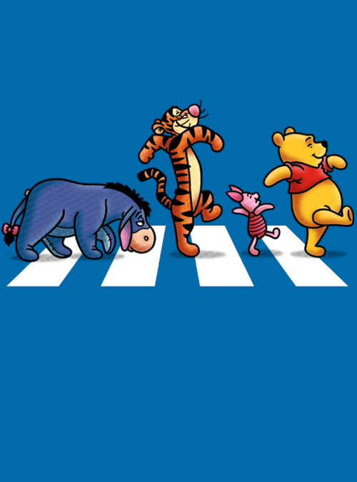 qwertee's tweet photo. "Friends On Abbey Road" is today's featured tee on https://t.co/JaoEFcdUFT RePost for a chance at a FREE TEE! https://t.co/3oxyBFiyx5