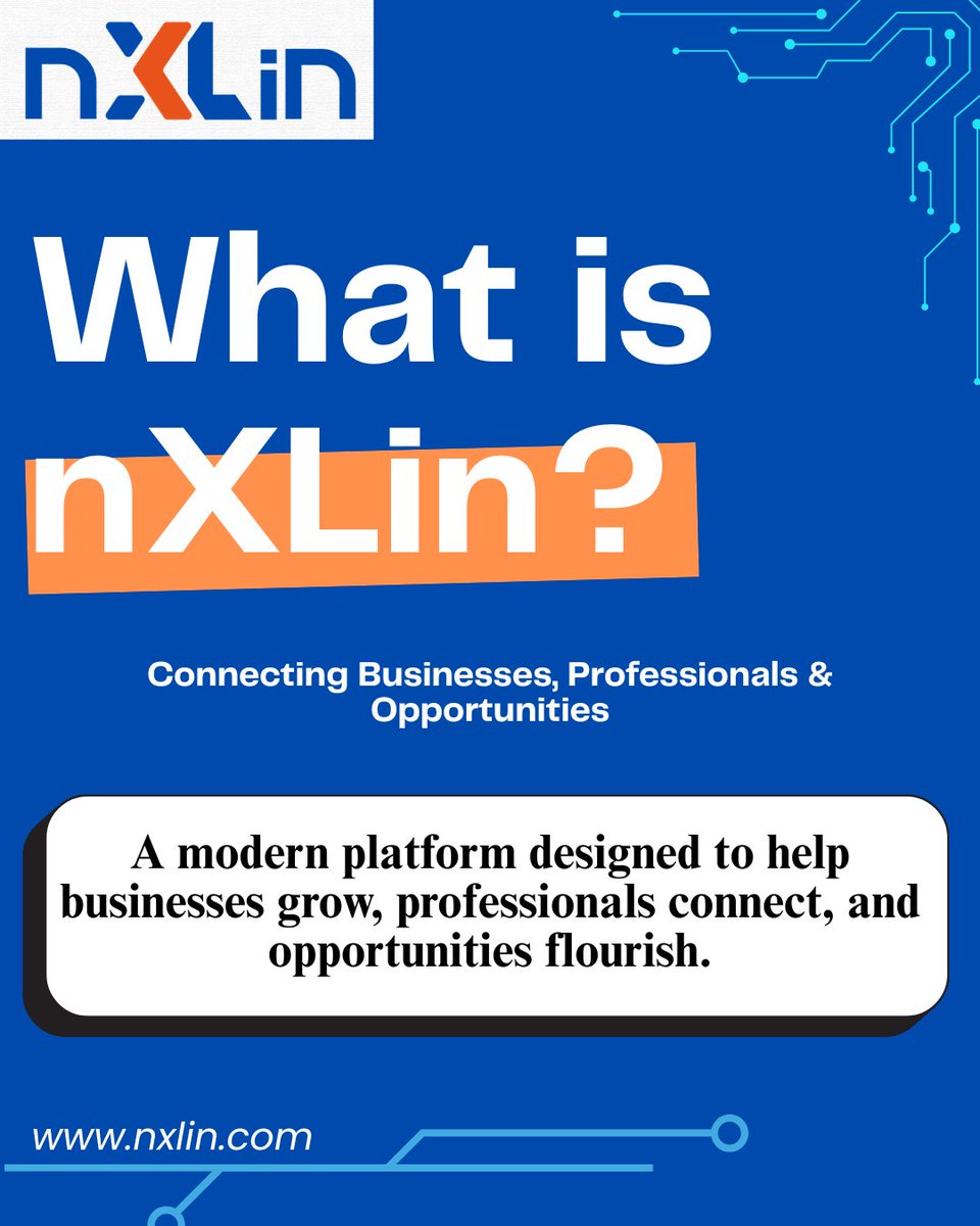 nXLinIndia's tweet photo. Unlimited Opportunities.

Join a growing community focused on innovation, collaboration, and success.

🌐 https://t.co/M2CxdO69gz

📧 info@nxlin.com https://t.co/bBv9IkQ3pX