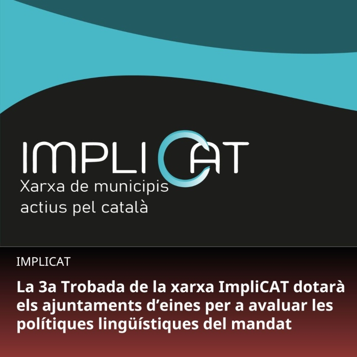 llenguacat's tweet photo. Ara, estem escalfant motors per una nova trobada: el pròxim 12 de juny celebrarem la 3a Trobada de municipis actius pel català #ImpliCAT.
Aquesta edició posarà el focus en una qüestió clau: com podem avaluar les polítiques lingüístiques i saber si realment funcionen? https://t.co/XZEWehtJRk