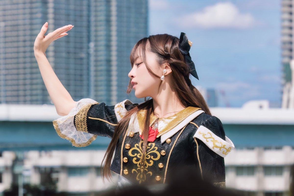 mine_blackberry's tweet photo. こころちゃん追加！おちゃめな表情も美しい横顔もステキッ❢❢

フリーライブ @ 有明ガーデンみんなのテラス 2026/06/06
#フルコース #中川心 #ここのとりこ 撮影可能（特定イベントのみ） https://t.co/QroM79QSRk