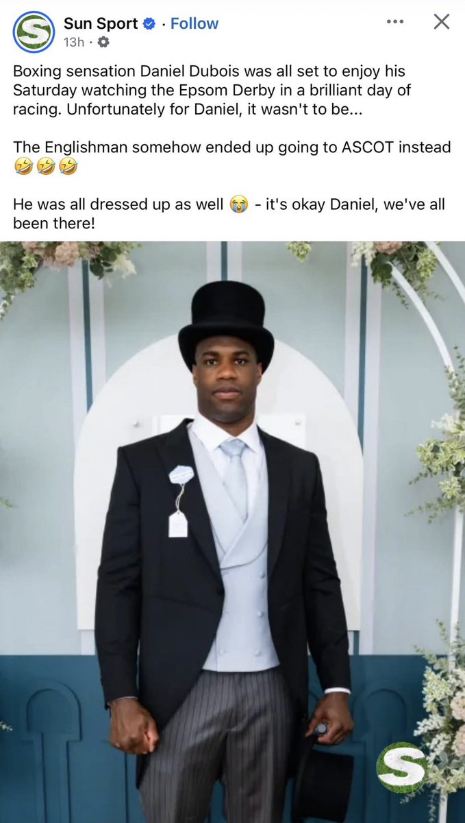 JPunts97's tweet photo. Undeniably great boxer Daniel Dubois is…..

But FUCK ME is he one thick fella 🤣🤣

A few sandwiches short of a picnic for sure https://t.co/AYDk8Hv18x