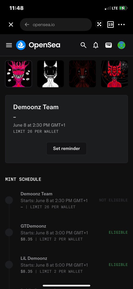 WSDotty's tweet photo. The week is really looking up.

Will be there for @the_demoonz 

Will also be there for @PepeExplorers 

✌🏼🤍 https://t.co/QgijohCvwL