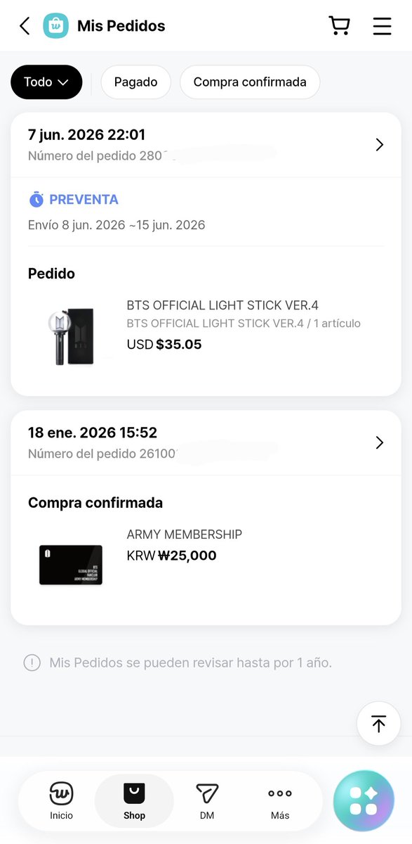 looolll_2's tweet photo. ahora sí gané la weaita de guerra para la army bomb malditas se agotaba en 4 minutos a las 10:02 alcancé a terminar mi compra 😋😋😋😋 https://t.co/gcVNPzgiOL