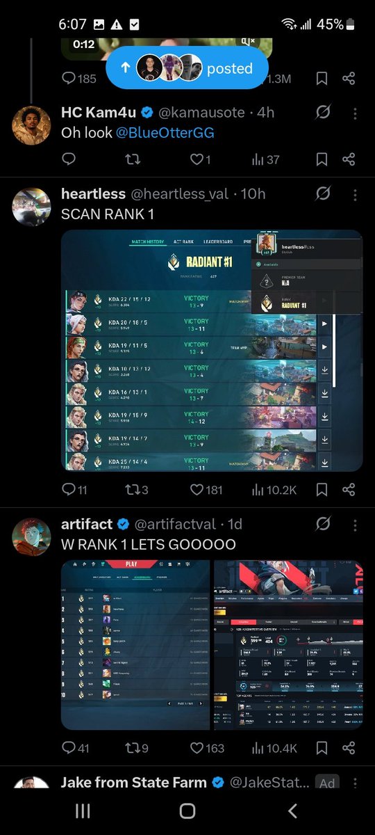 rygiic's tweet photo. @72alter I just posted a ss also and you immediately popped up also its heartless Lmao https://t.co/4tH1ZAKauC