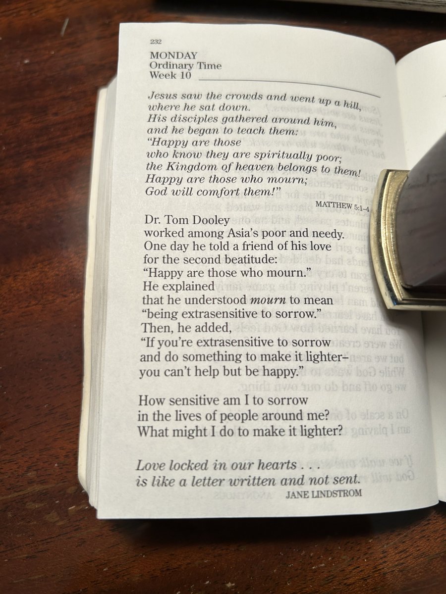 TerryOB3343's tweet photo. Today’s Reading June 8, 2026 https://t.co/U7TTPy4WaB