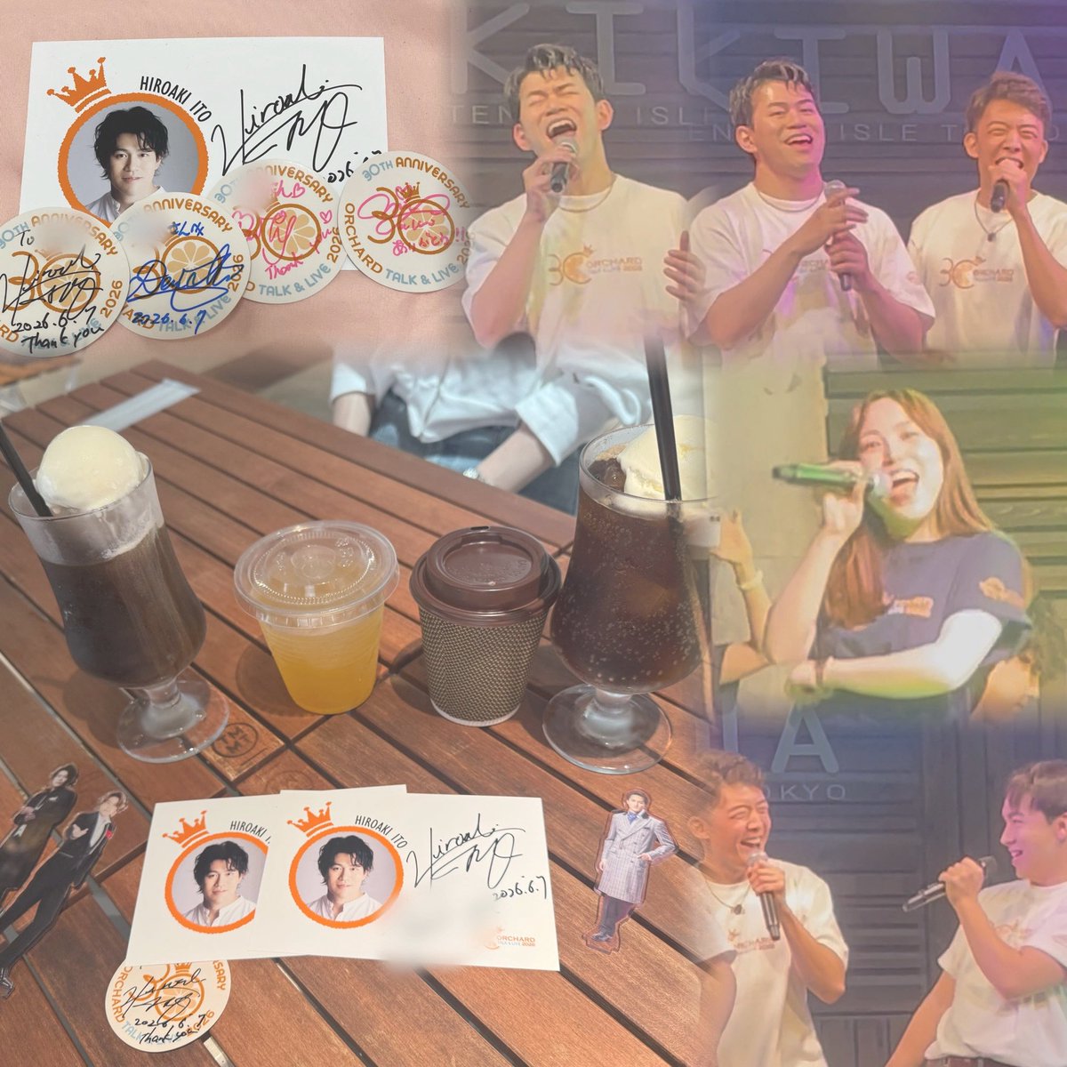 lovehoney0902's tweet photo. めーちゃくちゃ余韻引きずっております🍊
社歌が脳内無限再生…こんな機会滅多にないので思う存分楽しみましたっ！！！本当に誘ってくれてありがとうだよっ🫶🏻︎💕︎︎ https://t.co/9KXl8uKt68