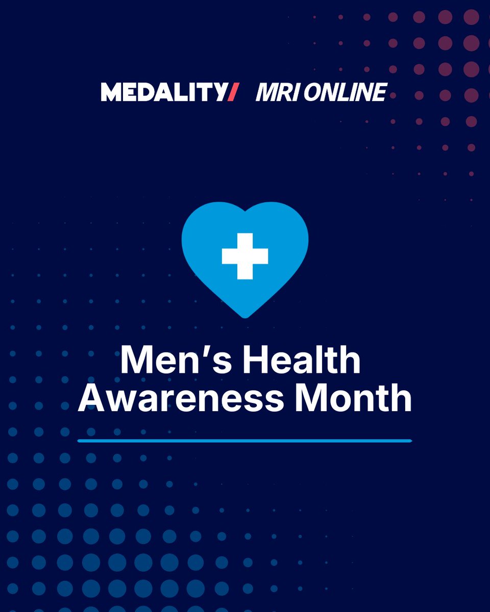 medalityhq's tweet photo. 💙 June is Men's Health Month.

Awareness, prevention, and early intervention can save lives. Let's continue supporting better health outcomes for men through education and advocacy.

#MensHealthMonth #Medality #HealthAwareness #MedicalEducation https://t.co/T3VKKhCRdP