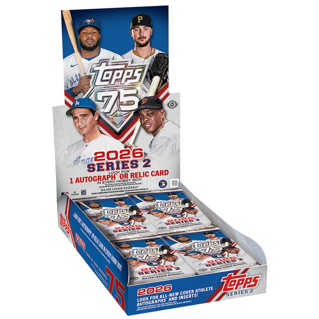 FastBreakCards's tweet photo. 2026 Topps Series 2 #ad 

*Product Drop

Jumbo: https://t.co/89LWH2Ehap
Hobby: https://t.co/3tjqhAxspp https://t.co/5B84houFaO