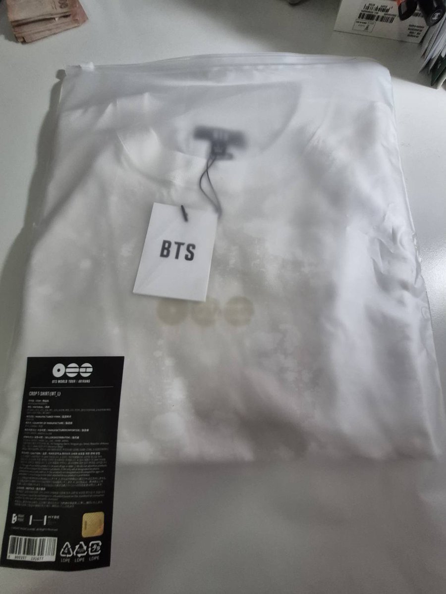 FriendshipArmy7's tweet photo. 👚 Crop T-shirt ( White ) Arirang Size L 👚

👚 มี 1 ตัว 👚
💷 Price 1,690 ฿ 💷
🚛 ค่าส่ง 50 ฿ 🚛

📌ส่งปณ.หรือนัดรับสยาม ฝั่งธนหรือสมุทรสาครได้ค่ะ📌

📲ทักแชทได้เลยค่ะ 📲
#btsarirang
#bangtansoyeondan
#bts
#army https://t.co/dS2wTXYrlG