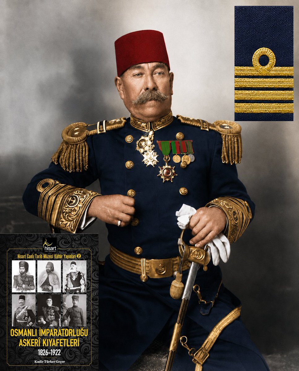 KadirTrkerGeer's tweet photo. Sultan Hamid dönemi Büyük Üniformalı Kumanda (Güverte) Sınıfı Bahriye Miralayı. https://t.co/9td4GViZ8N