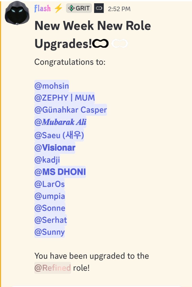 goodhabit300's tweet photo. Got My Refined Role from @get_optimum 🔥

Thanks to the Team, MOD, Mumbassador All of you for supporting me🙂

We keep going to get others too
Let's Celebrate this together🤝
@ada_pegasus https://t.co/NHaMIwDqrB