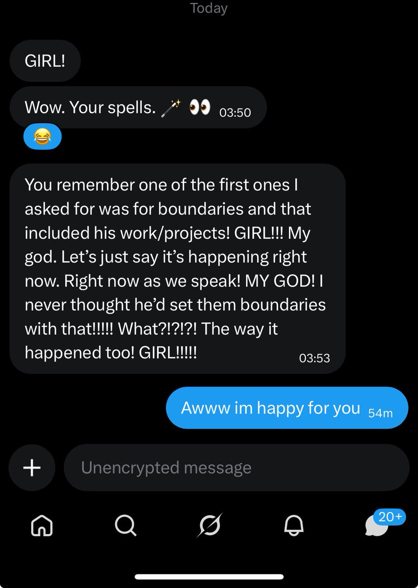 assumptionwitch's tweet photo. I love waking up to happy spell reviews 🥹🥹always wakes me up with a BANG! Boundary Spell review so people will stop taking advantage of her man. https://t.co/vSqF1Llyn0