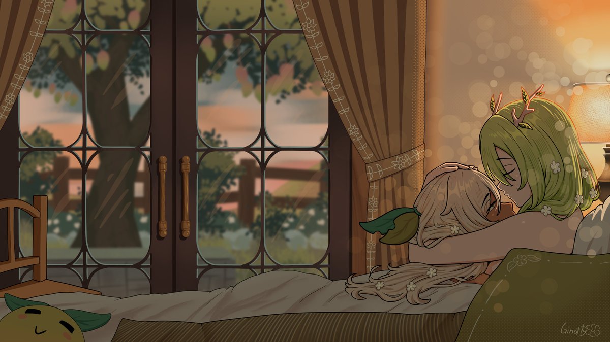 ginotty's tweet photo. waking up beside your roommate https://t.co/hpFrBoEKr4