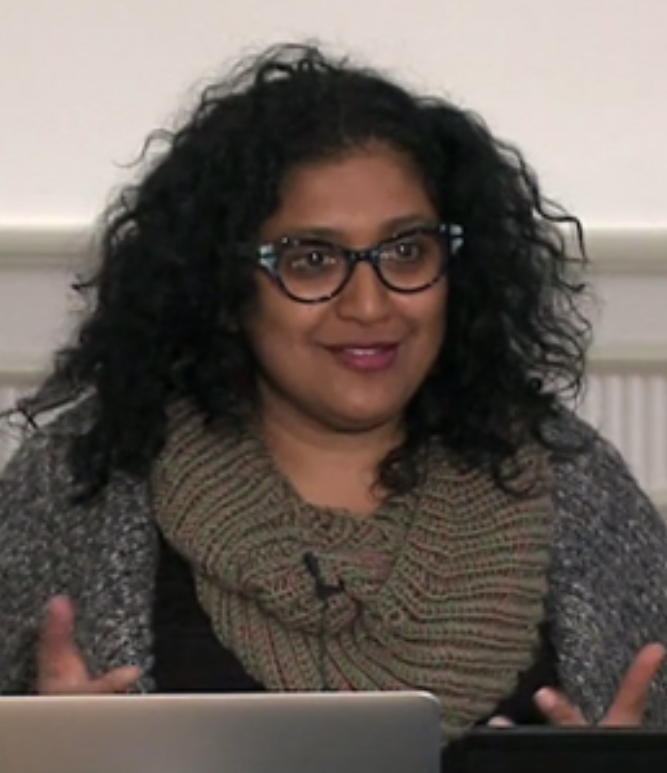 NizNellie3's tweet photo. 🚨  Professor Anooradha Iyer Siddiqi, FROM INDIA, teaches Architecture at Barnard/Columbia University.

The professor FROM INDIA was part of a faculty 'human wall' during the anti-Israel encampment at Columbia University.

Professors protected the pro-Palestine students during the takeover of Columbia University after the October 7 massacres by Hamas. 

The students they were protecting from arrest chanted for a global violence against Jews & Israel. Students held signs in support of Hamas, a U.S.-designated terror organization.

There are an estimated 30,000 Indian professors/faculty members here on H-1B visas.

A disturbing amount have been participants in campus protests against America and Israel.