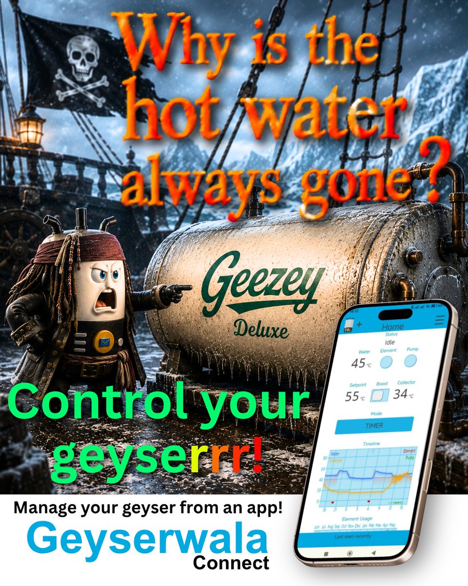 Thingwala's tweet photo. Smart Geyser Controller - Control from anywhere -  Save energy!
- works with popular solar and geyser timer controllers

#ManageYourGeyserSouthAfrica #LoadShedding #LoadSheddingSolutions #SouthAfrica #SmartHomeSouthAfrica #NodeRED #HomeAssistant #Geyserwala #Thingwala https://t.co/H7jahpgrgq