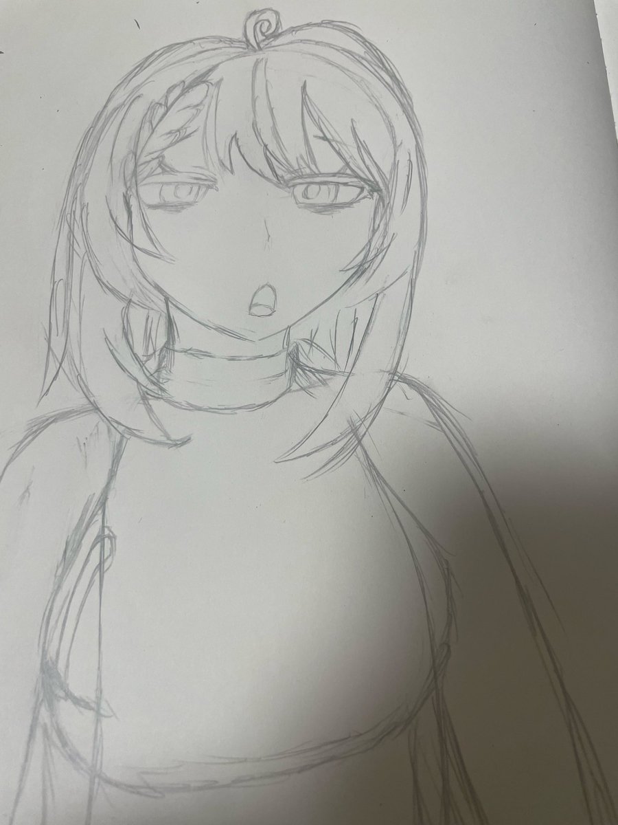 ReinhaGu's tweet photo. 超久々の下手くそ絵 https://t.co/RFGh2eMnPO