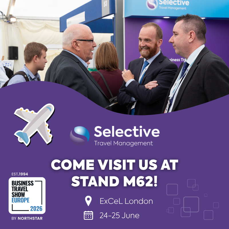 selectivetm's tweet photo. We’re looking forward to connecting with organisations that want to take their travel programmes to the next level at the @BizTravelShow 2026 🚀

Come meet our team at stand M62 and discuss how we can support your organisation 🤝

#BTShowEU #fortheloveoftravel https://t.co/6GIVqyEqSq