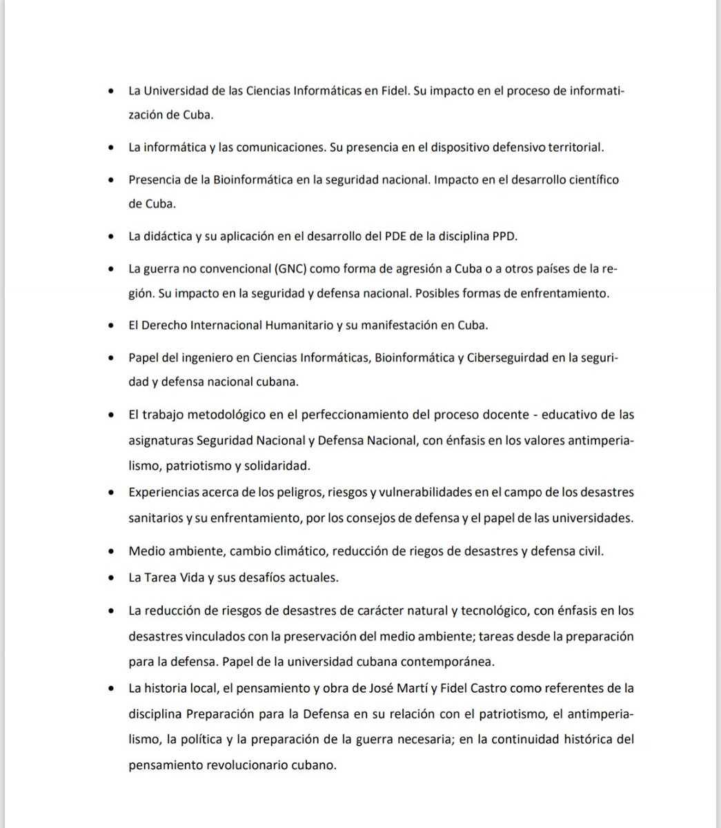 universidad_uci's tweet photo. 📢 Abierta convocatoria al XX Taller de Trabajo Político Ideológico:

🗓️ 18 al #19DeJunio
🌐 https://t.co/YzfHscSPbZ 
📩 Envío de trabajos hasta el #10DeJunio.
 
📌 Dedicado a #FidelPorSiempre, la #RevoluciónCubana, la defensa en la #EducaciónSuperior y la #FEU. 

#SomosUCI #Cuba https://t.co/QCx5bwUNj5