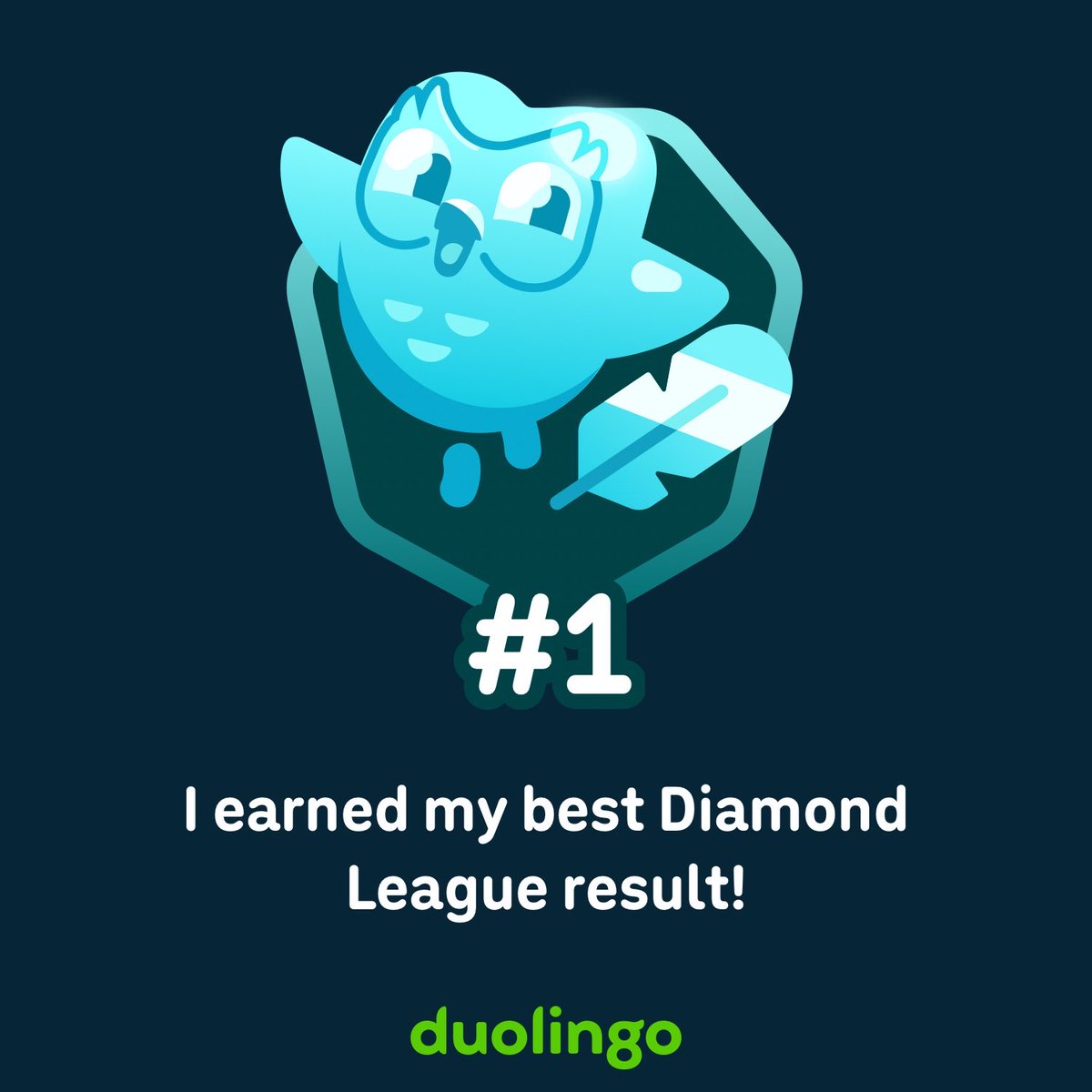 ulupimishra's tweet photo. I earned an achievement on Duolingo! It’s free, fun, and effective for learning languages. https://t.co/pYgN6HJvV2