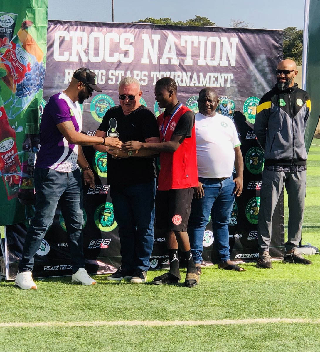 nyasabigbullets's tweet photo. 🧤🏆 Congratulations, Hopeson Phiri!
Our young shot-stopper was named Goalkeeper of the Tournament at the Kafue Celtic Under-17 Tournament in Lusaka.
📖 https://t.co/0cncATssTA
#FCBNyasaBigBullets #ThePeoplesTeam #BulletsU17 https://t.co/ZSKkEDfwvc