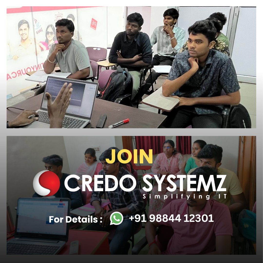 credosystemz's tweet photo. 🎯 Communication + Confidence = Workplace Success

Our Workplace Communication Skills Session at Credo Systemz, Velachery helps candidates improve communication, collaboration, and professional confidence.

🔗 https://t.co/ZmZur6sMKK

#WorkplaceCommunication #CommunicationSkills https://t.co/4Amipx3PuB