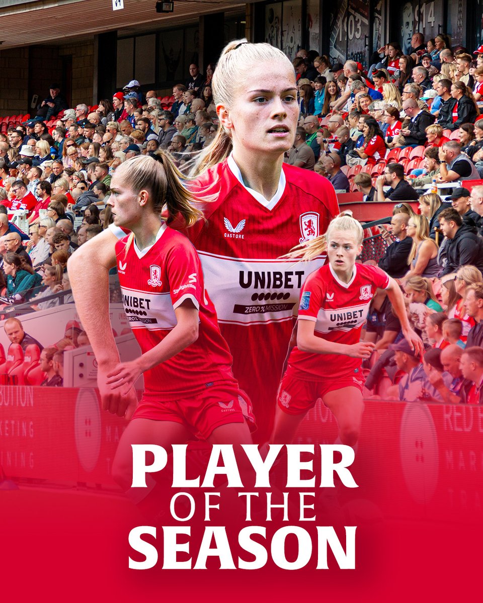 BoroWomen's tweet photo. Presenting your 2025/26 Player of the Season 🏆

You voted Grace Boyes as your POTS, taking over a quarter of the votes 🗳️

Congratulations, Grace! 👏 https://t.co/YT2dZr3d35
