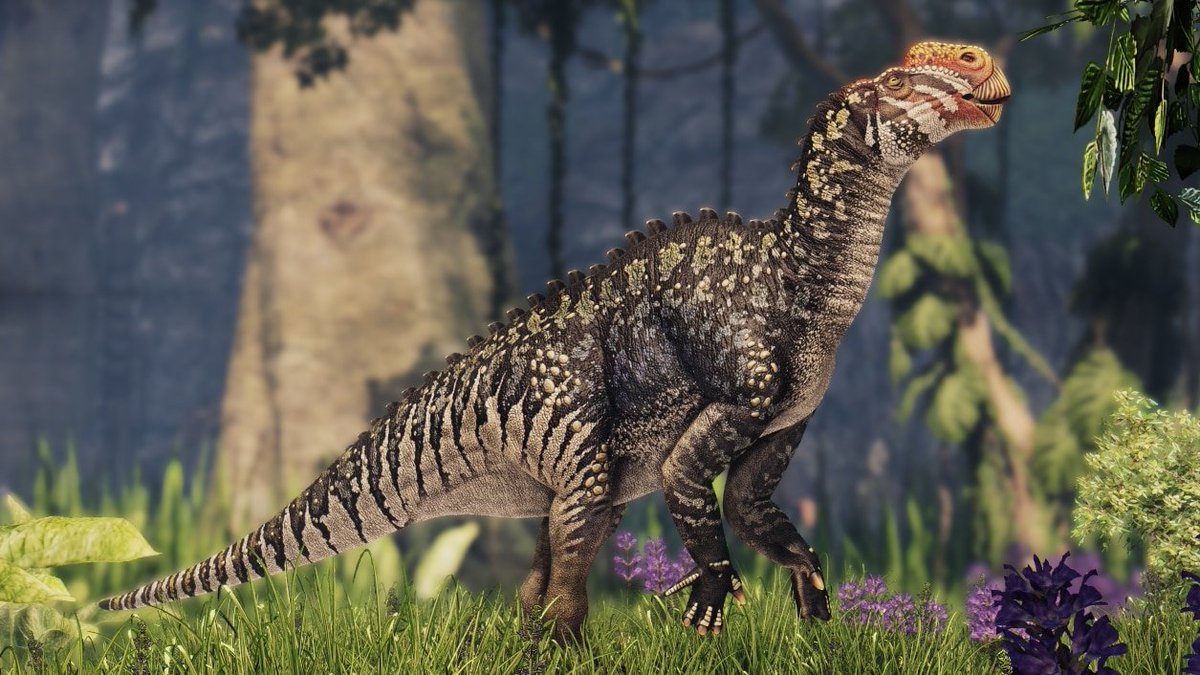 Maxsentia54's tweet photo. In collaboration with @Shrew61Shrew, the Notabilis Iguanodon Mutation! Now up on the Steam Workshop for @PrimalCarnage.

This mutation gives it the appearance of the hadrosaur Gryposaurus!

#PaleoArt #Art #Dinosaurs #PrimalCarnage https://t.co/zoAfQ1f47e