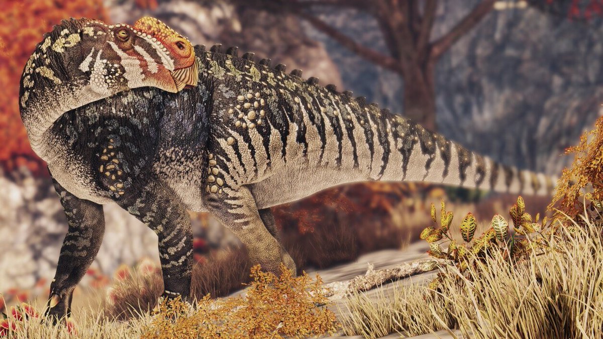 Maxsentia54's tweet photo. In collaboration with @Shrew61Shrew, the Notabilis Iguanodon Mutation! Now up on the Steam Workshop for @PrimalCarnage.

This mutation gives it the appearance of the hadrosaur Gryposaurus!

#PaleoArt #Art #Dinosaurs #PrimalCarnage https://t.co/zoAfQ1f47e