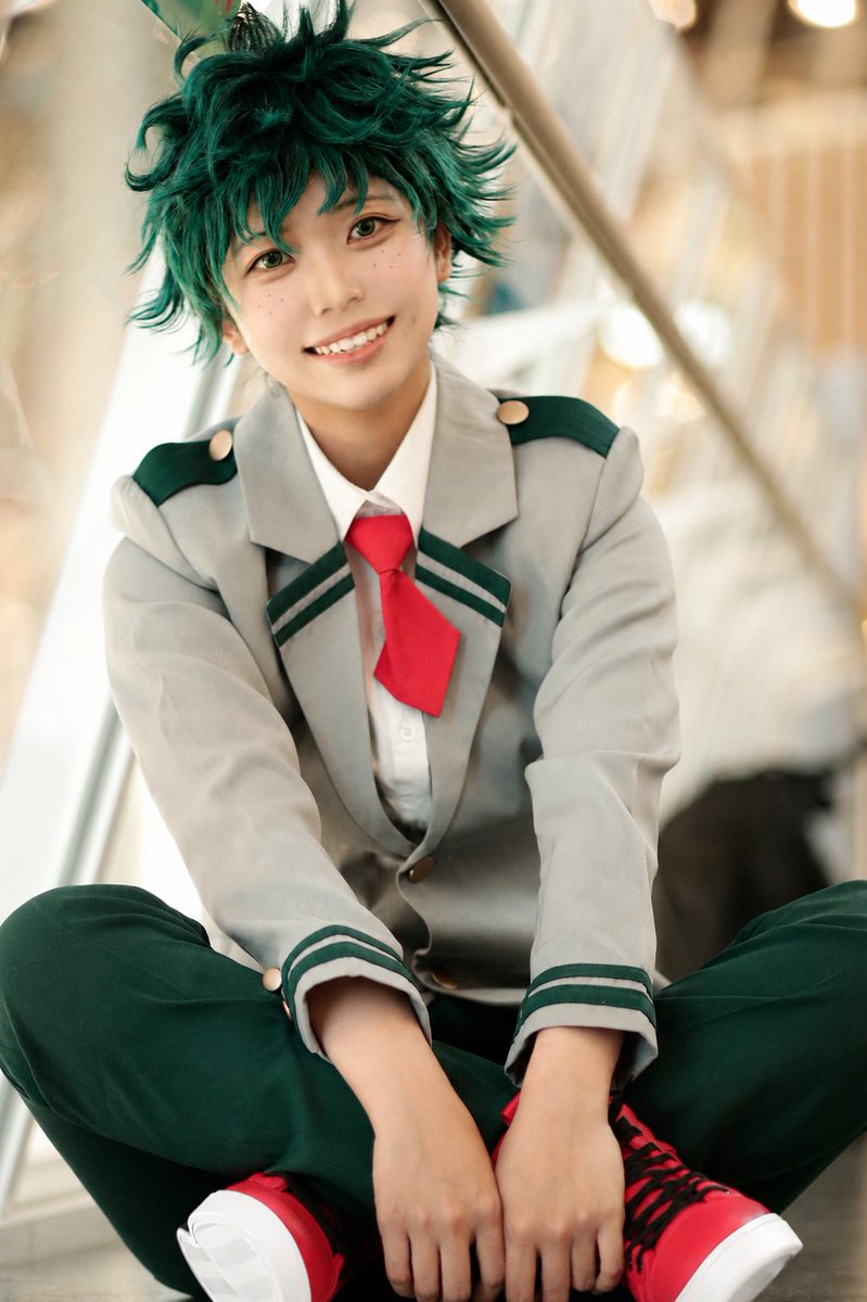 aki_kae103's tweet photo. Cosplay / コスプレ
 MHA / 緑谷出久

「君の笑顔を守れるヒーローに。」

 #司朗さん撮影中
 #コスログ  #コスフェス岡山 https://t.co/Zg3uuiX8AC