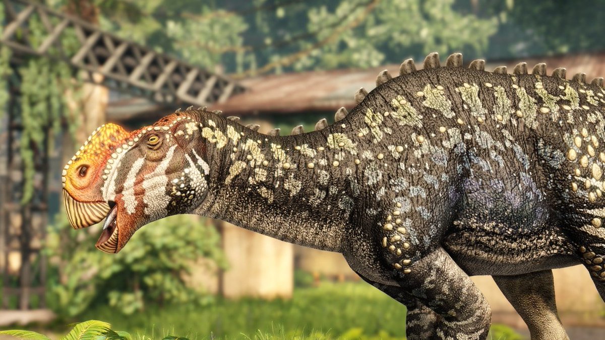 Maxsentia54's tweet photo. In collaboration with @Shrew61Shrew, the Notabilis Iguanodon Mutation! Now up on the Steam Workshop for @PrimalCarnage.

This mutation gives it the appearance of the hadrosaur Gryposaurus!

#PaleoArt #Art #Dinosaurs #PrimalCarnage https://t.co/zoAfQ1f47e
