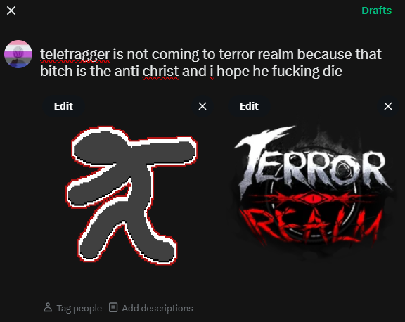 Legit Terror realm leaks tweet media