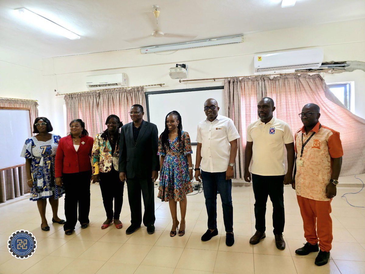 dmse_ug's tweet photo. The School of Engineering Sciences has successfully concluded its inaugural Short Course in Household Water Treatment Systems, organised by the Department of Materials Science &amp; Engineering.
#UGEngineering #SES_UG #WaterTreatment #MaterialsScience #UniversityOfGhana https://t.co/LdLa3SJkMb