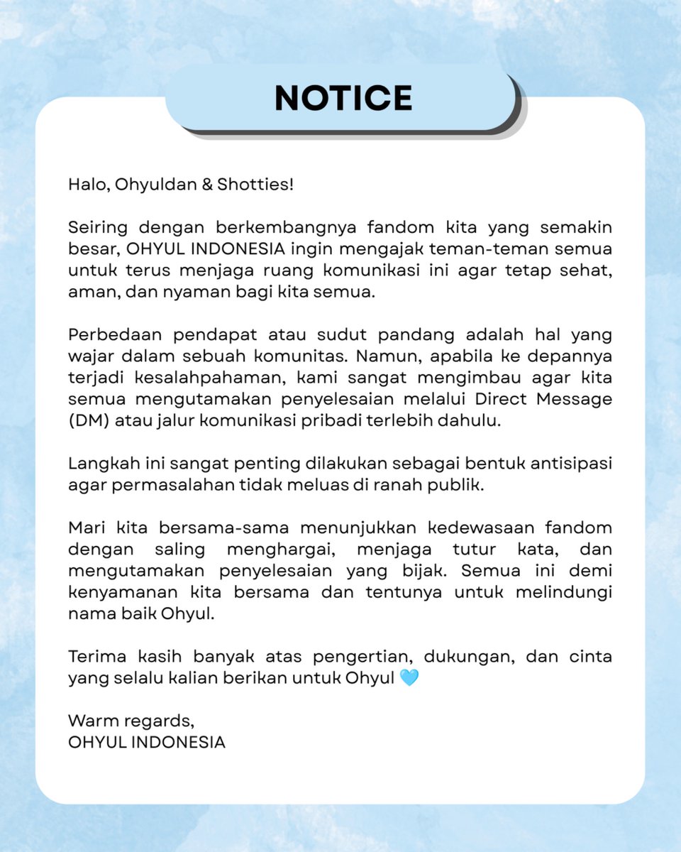 OHYUL INDONESIA FANBASE tweet media