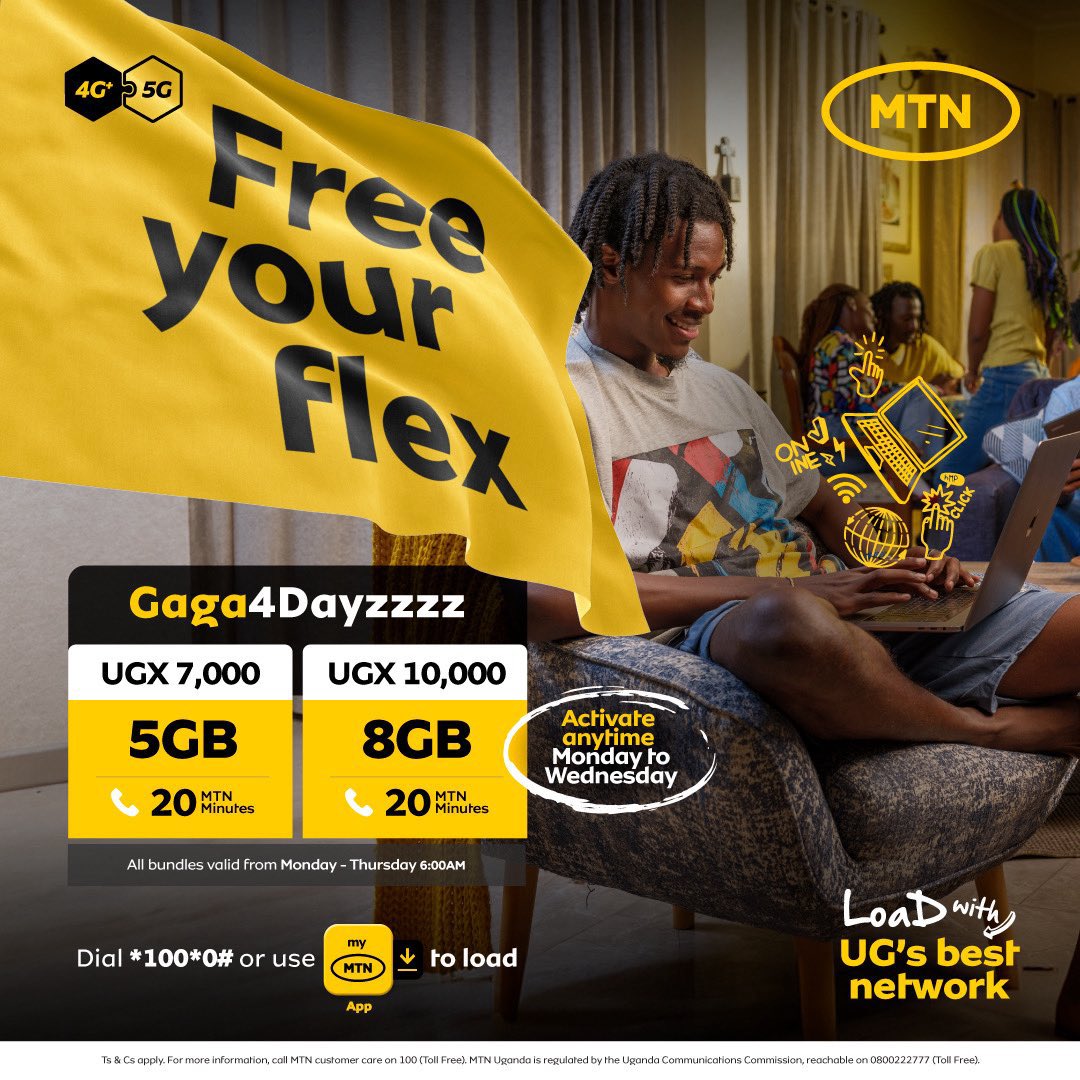 McShammy97's tweet photo. Monday is always another step for rejuvenation, could be school, work, innovation or anything that brings out the FIRE in you just like the #Gaga4Dayzzzz from @mtnug 

Open the MyMTN App and activate or dial *100*0#.

#MTNUGsBestNetwork|| #FreeYoFire https://t.co/6V1HMHFcKm