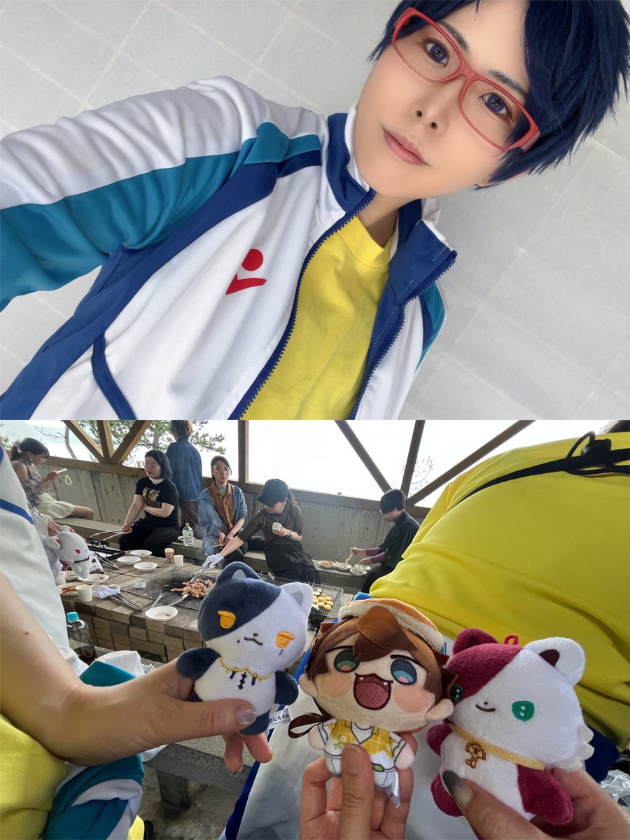 Bananaebii's tweet photo. 岩美旅行2日目の思い出🍖
#バスケ部主催水泳部ALOHA合宿 https://t.co/rc2lsg4yVL
