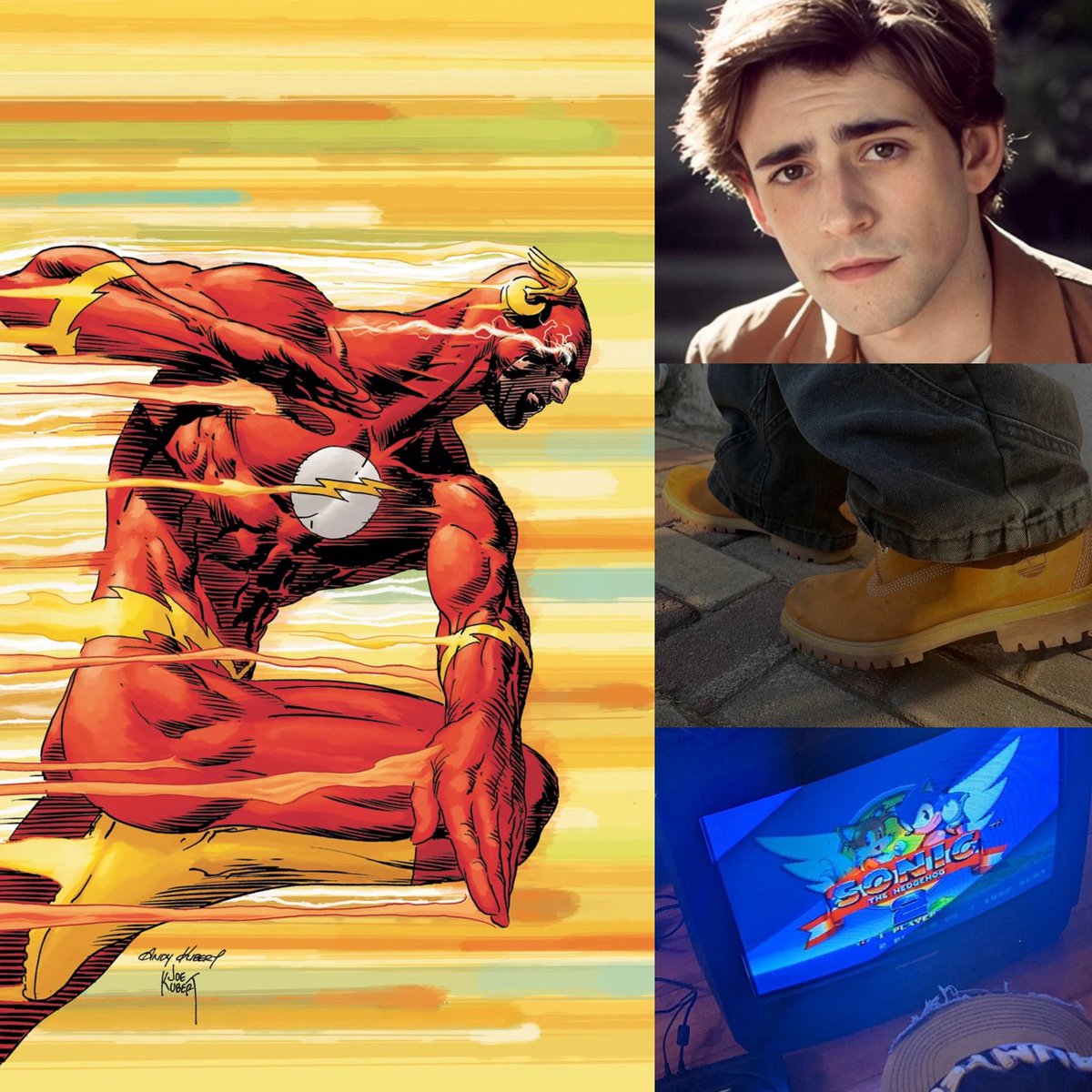 AndrewSpeedster's tweet photo. Thoughts? Had not idea who to put as Impulse so I had Bart as Flash https://t.co/EcdYJqvfcP