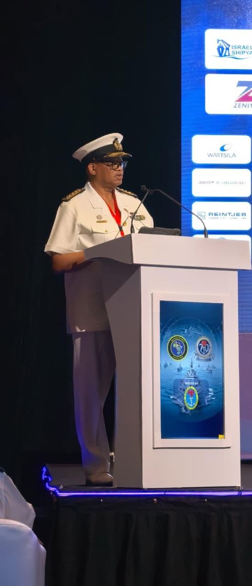 SANDF_ZA's tweet photo. #SANavy Article || South African Navy Chief Calls for African-Led Maritime Security Solutions at Sea Power for Africa Symposium 2026.
https://t.co/cWCmQADAMj
#SANDF
#SANavy
#ToBeUnchallengedAtSea
#ToWinAtSea
#NigeriaMaritime https://t.co/9Lnv7Y69Lk