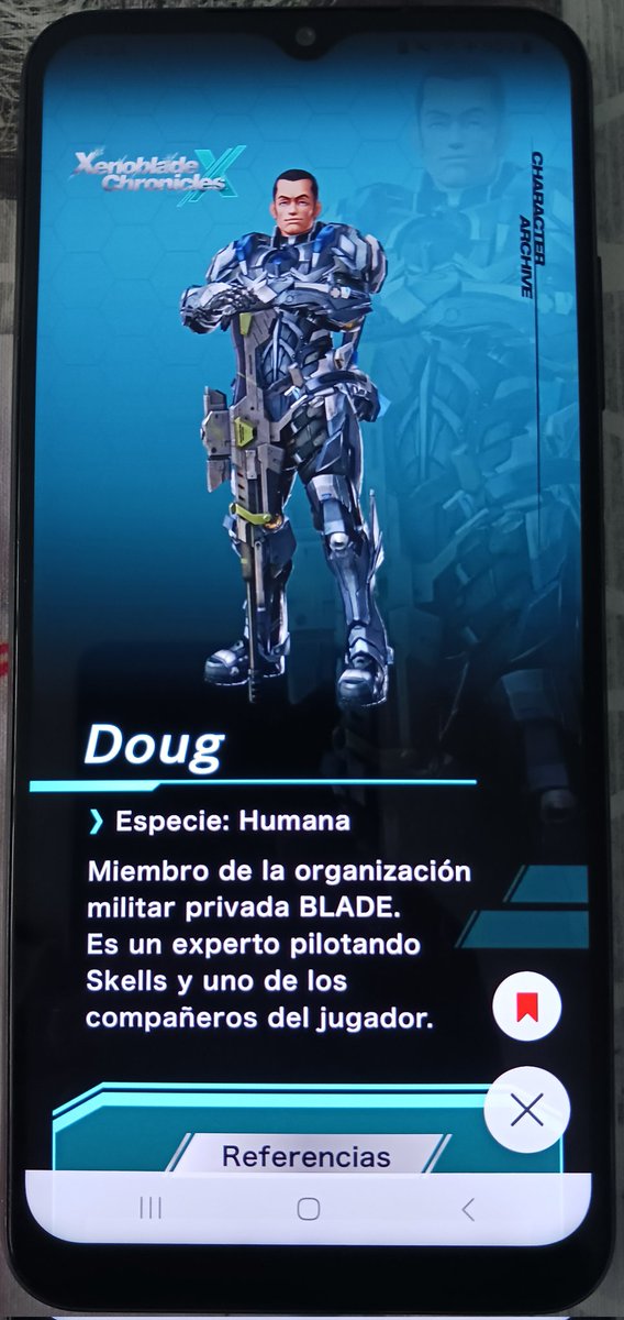 XC_Spain's tweet photo. Hoy Nintendo ha publicado un nuevo arte conceptual inédito de Doug de Xenoblade Chronicles X: Definitive Edition en Nintendo Today! #XenobladeChroniclesX #NintendoSwitch #NintendoSwitch2 https://t.co/gTWJfMCbpt