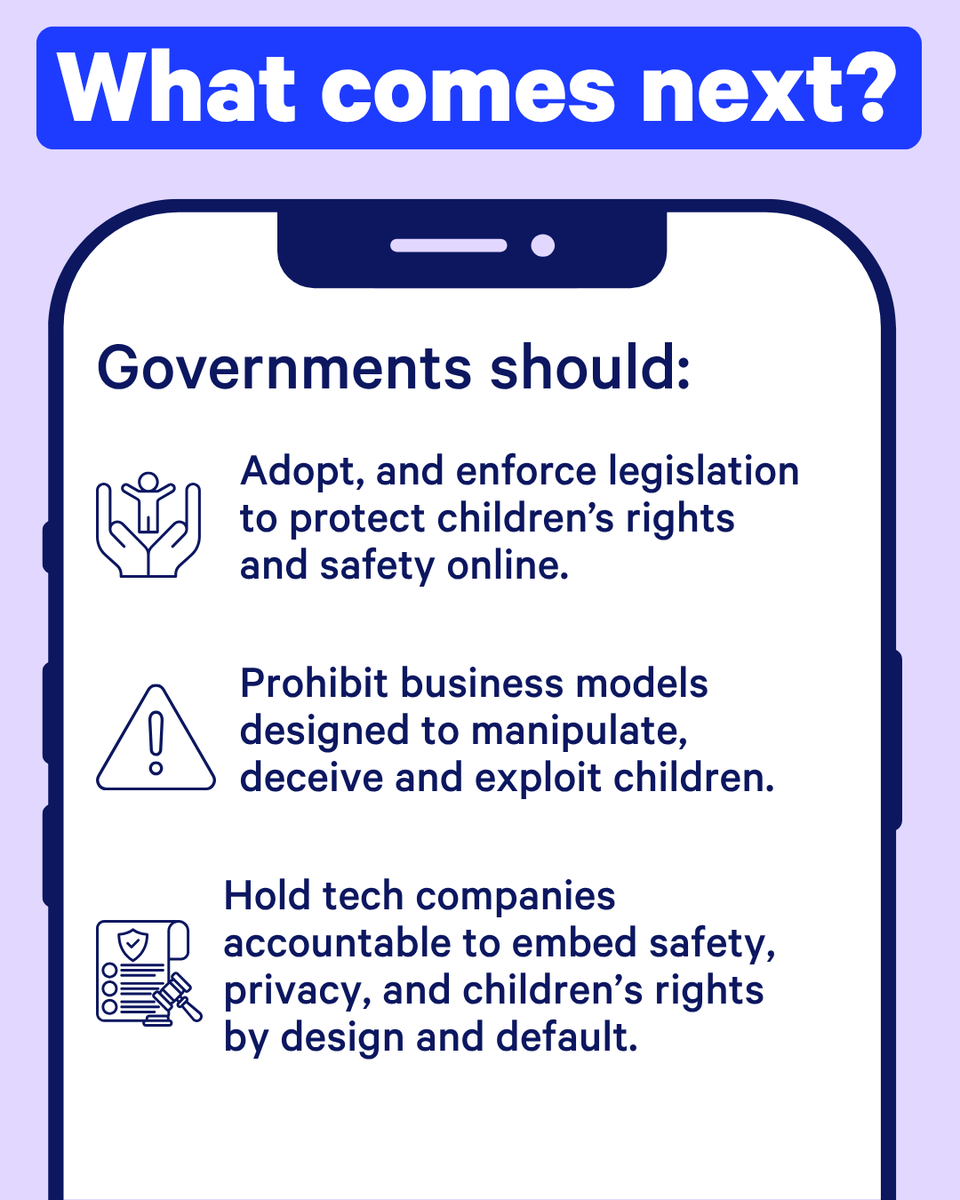 5RightsFound's tweet photo. 🚨 New research suggests TikTok, Instagram and X are directing child accounts towards violent, sexualised and suicide-related content within minutes.
It's time to hold tech companies accountable for children's rights and safety online.📱
#ChildOnlineSafety
https://t.co/RXGvKKD5tM https://t.co/TzKJm7YhfW