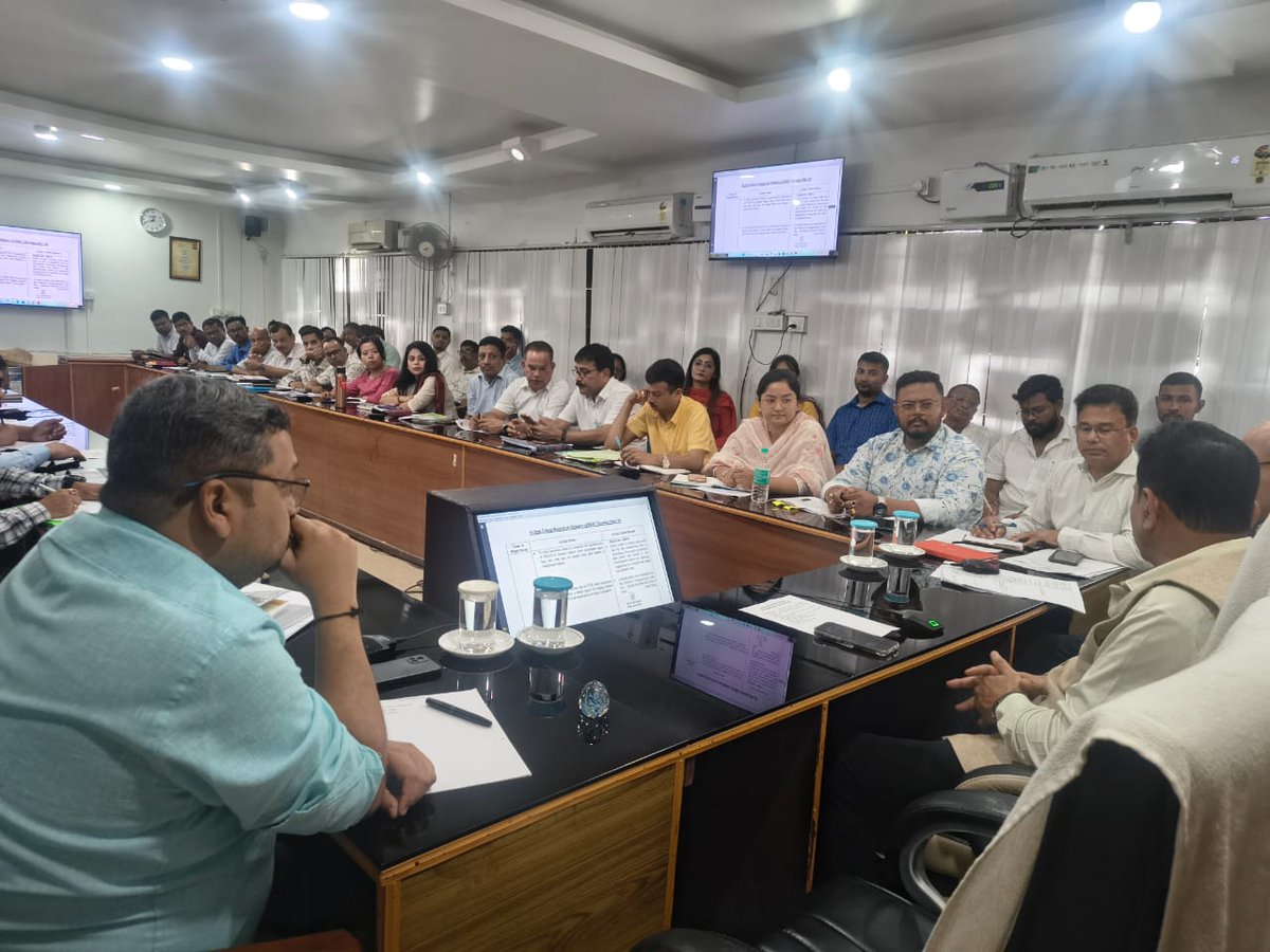 dc_bajali's tweet photo. The DDC Meeting for the month of May 2026, was convened in the presence of Hon'ble Speaker, ALA, Hon'ble MLA 26-Bajali LAC, DC Bajali and other officers of Bajali District Administration. https://t.co/rRyQettCuK