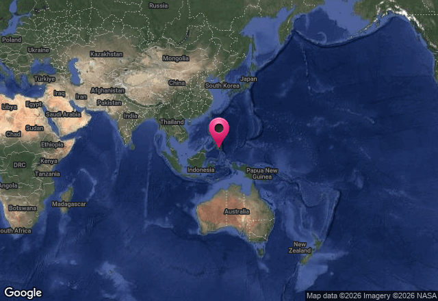 DHN_peru's tweet photo. #ÚltimoSismoInternacional
INFORMACIÓN - NO GENERA TSUNAMI EN LITORAL PERUANO
08-06-26 06:22:32
Magnitud: 5.5 Mw
Referencia: 12 km WSW of Balangonan, Philippines
Profundidad: 81.10 km
Fuente: USGS https://t.co/7gaQiEkWbr