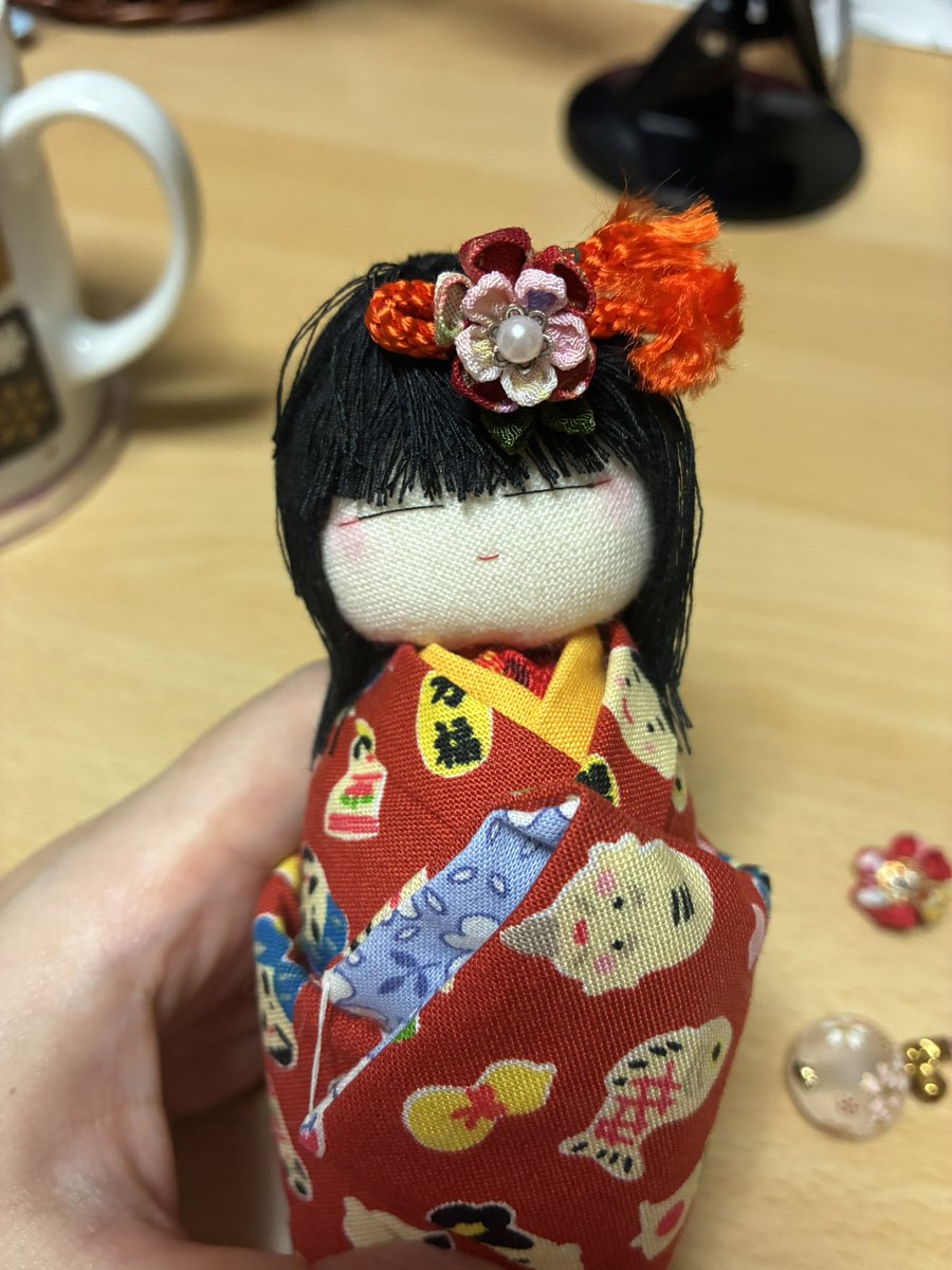 tokika301's tweet photo. もう一個貰ったやつもつけてみた(*´Д｀*)
どっちがにあうー？ https://t.co/En73kLA5ym