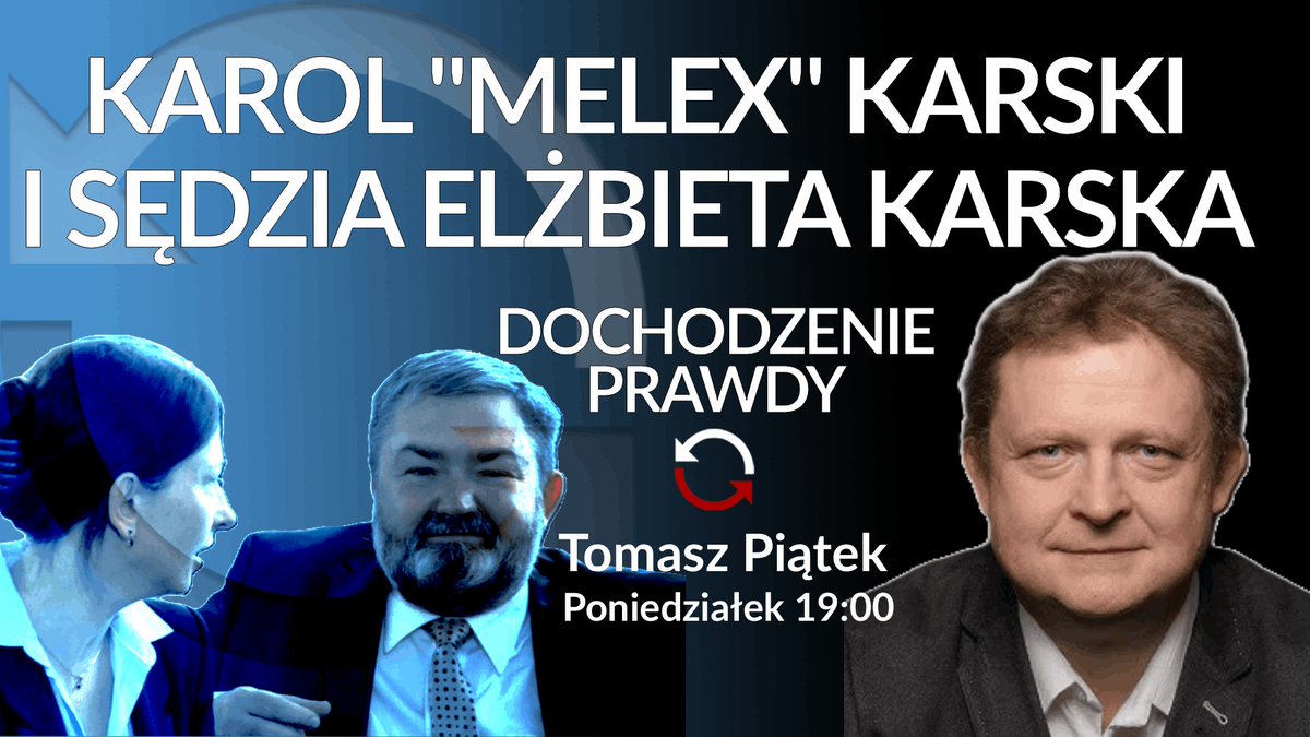 Reset_Oby's tweet photo. PiS trzeszczy, jednak jest ktoś, kto wiernie stoi przy Kaczyńskim. To były zabawowy europoseł, Karol Karski. Przyjrzyjmy mu się bliżej.
🤝Dziękuję każdemu, kto obejrzy i poda dalej! 
Zaprasza Tomasz Piątek👇
DOCHODZENIE PRAWDY⏲️19:00 
⏬link w komentarzu⏬ https://t.co/pj6xqXwaIn