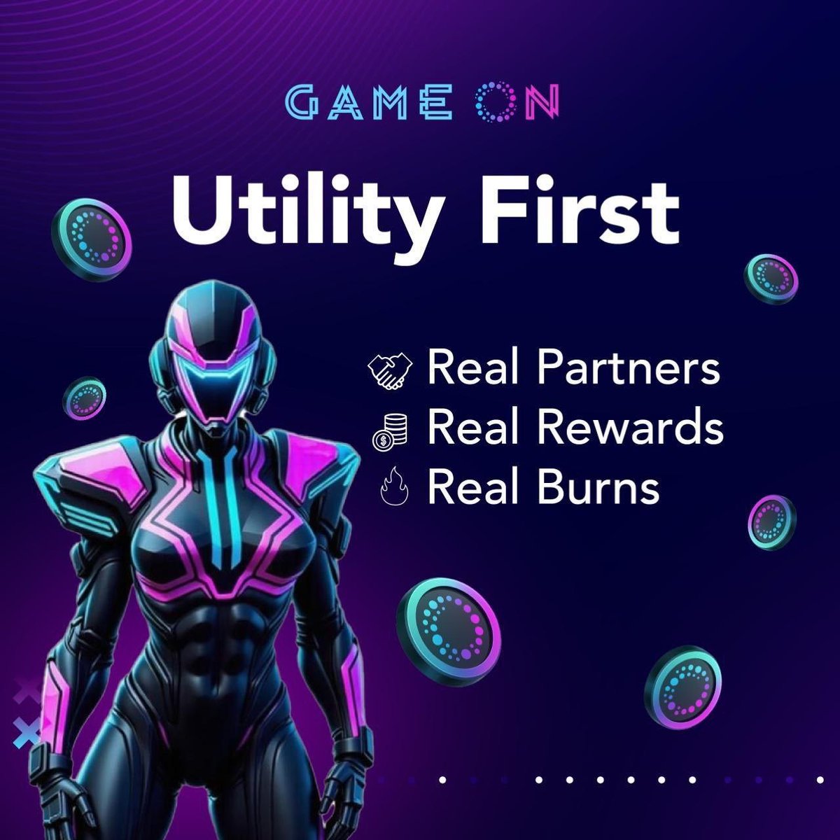 moha_web3's tweet photo. One thing I've noticed this cycle:

The hardest part isn't finding good projects.

It's finding them before everyone else does.

Most launches seem to build momentum long before the broader community even hears about them. By the time they're trending, the biggest opportunities are usually already behind us.

That's part of the reason $GAMEON caught my attention.

The team is taking a different route — no VC backing, no private allocations, and no early advantages reserved for a select group.

Just a self-funded project that's trying to grow with its community from the very beginning.

In a market where everyone talks about being "community first," it's refreshing to see a launch that actually puts the community at the center.

The launch is getting close, and I'm curious to see how it plays out.

If you want to take a look:

https://t.co/PeV55zXuFT

$GAMEON is launching on Polygon.

Official Contract:
0xAb6E65a92112043348A2c95Ac3Cf5760AFAcC039