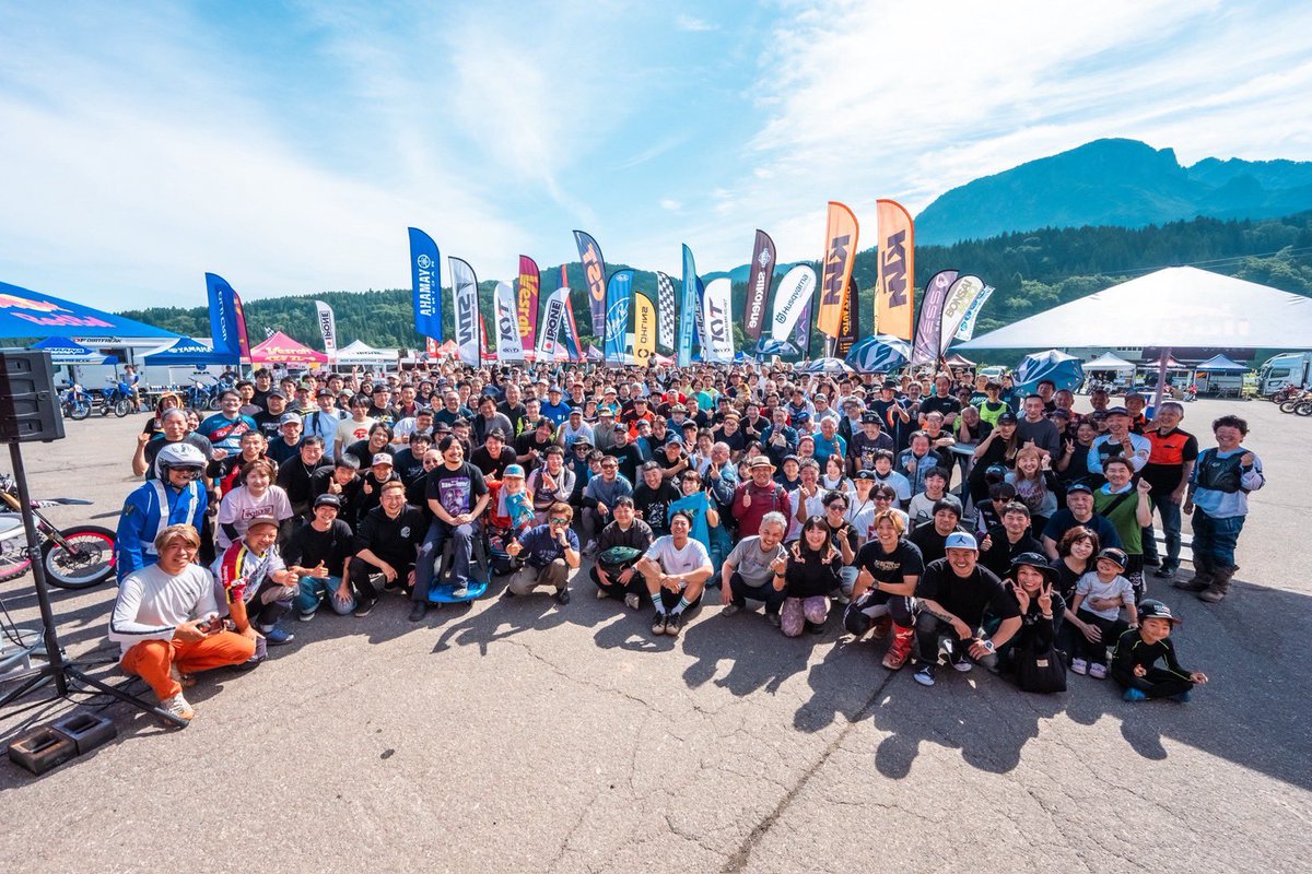 shaunkazama's tweet photo. FUN RIDE FESTIVAL @fun_ride_festival_ 
ありがとうございました！！
初参加から随分間が空いてしまいましたが、また開催できる事を願うイベントです。
自由にバイクに乗って、ただ、オフロードバイクを楽しむイベント…
https://t.co/ZTkSROHK1O https://t.co/ZhyOy1ESeO