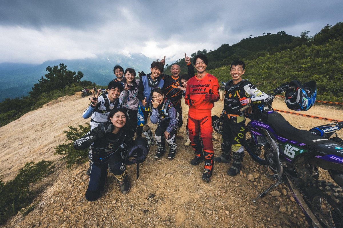 shaunkazama's tweet photo. FUN RIDE FESTIVAL @fun_ride_festival_ 
ありがとうございました！！
初参加から随分間が空いてしまいましたが、また開催できる事を願うイベントです。
自由にバイクに乗って、ただ、オフロードバイクを楽しむイベント…
https://t.co/ZTkSROHK1O https://t.co/ZhyOy1ESeO