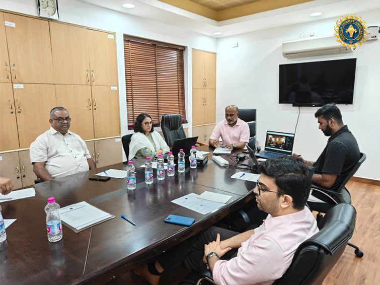 KCAcricket's tweet photo. KCL Season 3 is gearing up!🏏
Setting the stage for another thrilling edition of KCL, the Governing Council Meeting for Season 3 was held at the KCA Headquarters.
#kca #keralacricket #kclseason3 https://t.co/XmZeMfJOgg